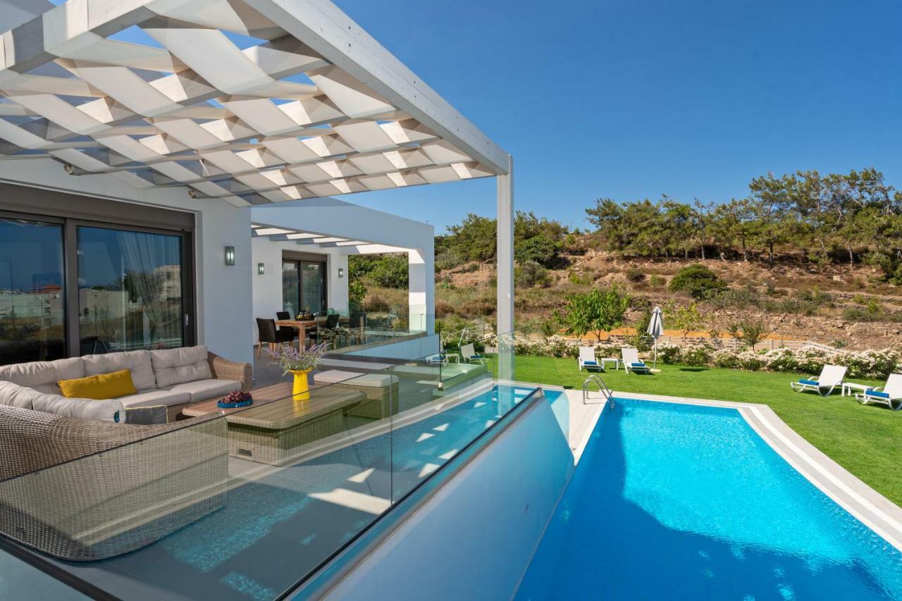 Eolia Iconic Villa, Walking Distance To The Beach, By Thinkvilla Panormos  ภายนอก รูปภาพ